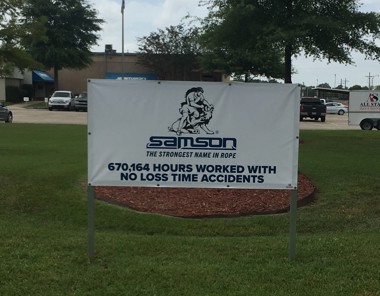 Samson Rope Sign 